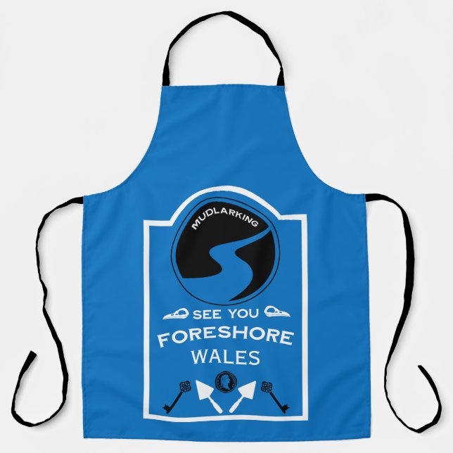 Mudlarking Hobby Gift Apron (Front)