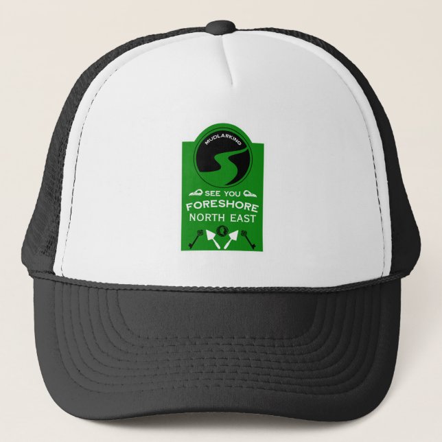 Mudlarking Hobby Gift Trucker Hat (Front)