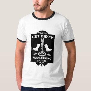 Mudlarking Riverbed Treasure Hunting T-Shirt