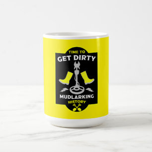 Mudlarking Treasure Hunting Coffee Mug