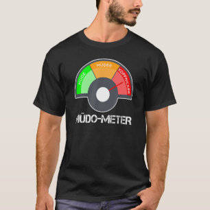 Müdo Metre Head Nicker Red Late Sleeper Night Owl T-Shirt