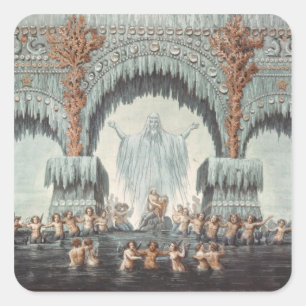 Muehleborn's Water Palace Square Sticker