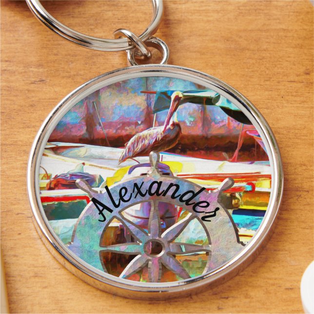 Muelle Los Peines Pelican 0463 Key Ring (Creator Uploaded)