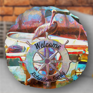 Muelle Los Peines Pelican 0463 Round Cushion