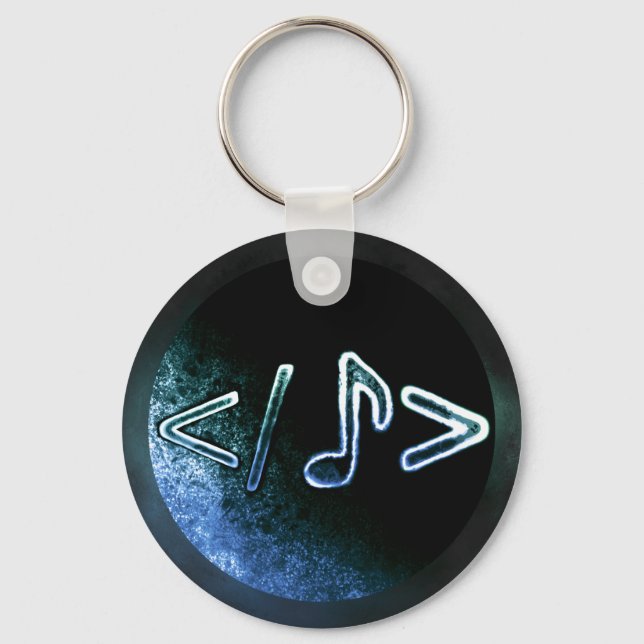 Mufaya Music Cinematic Logo Key Ring (Front)