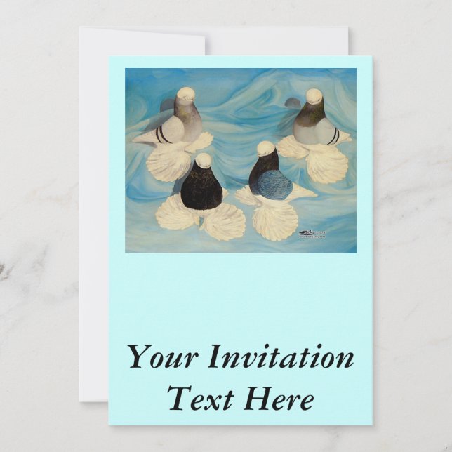 Muffed Tumblers Four Invitation (Front)