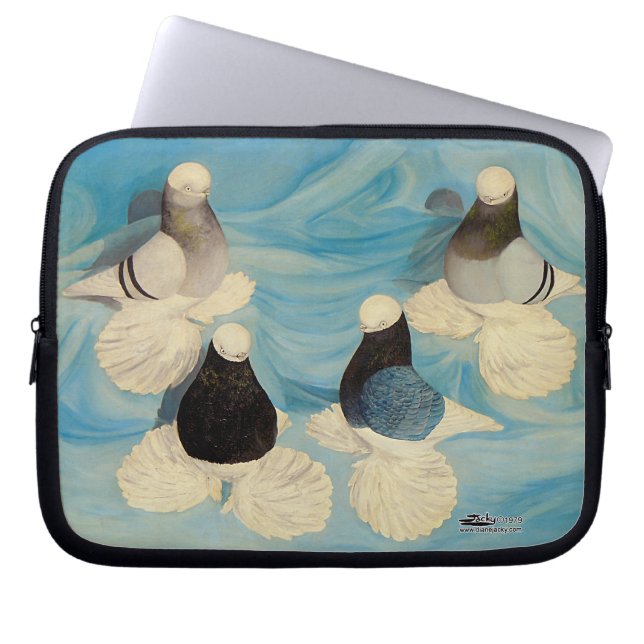 Muffed Tumblers Four Laptop Sleeve (Front)
