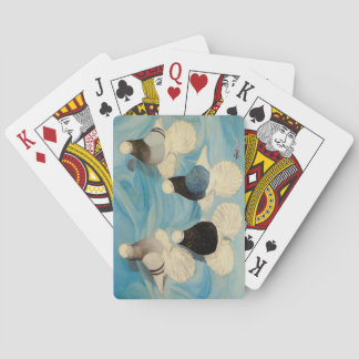 Muffed Tumblers Four Playing Cards
