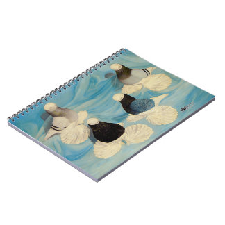 Muffed Tumblers Four Spiral Notebook