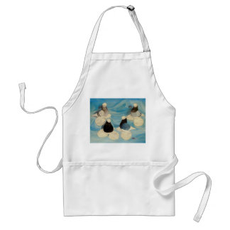 Muffed Tumblers Four Standard Apron