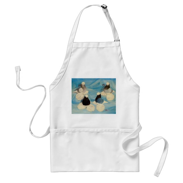 Muffed Tumblers Four Standard Apron (Front)