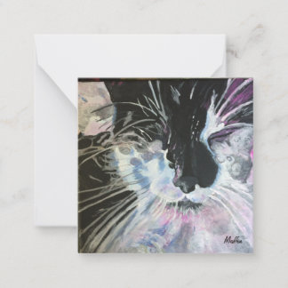 Muffin blank card. card