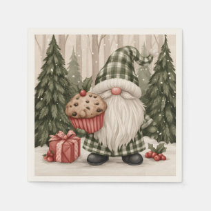 Muffin Gnome Napkin