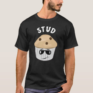 Muffin Stud - Funny Character Illustration T-Shirt