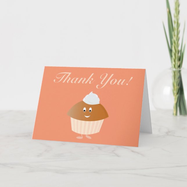 Muffin thank you card (Front)