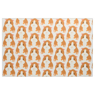 Muffin the Guinea Pig Fabric