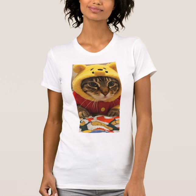MUFFIN THE TABBY CAT T-Shirt (Front)