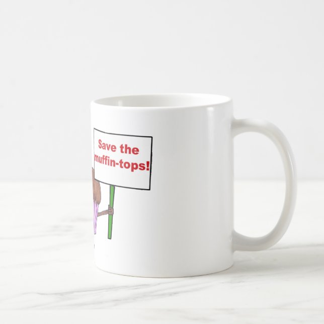 Muffin-Top Coffee Mug (Right)