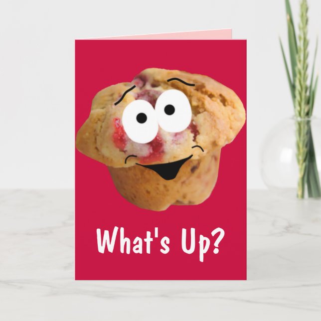 Muffin What's Up Anytime Card (Front)