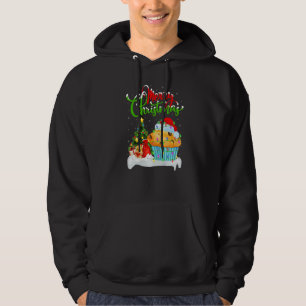 Muffins Food  Xmas Decorations Santa Muffins Chris Hoodie