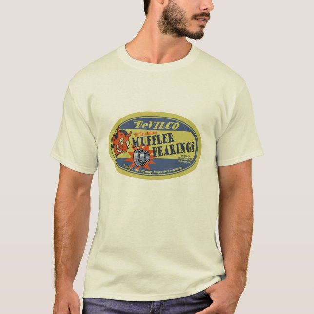 Muffler Bearings T-Shirt (Front)