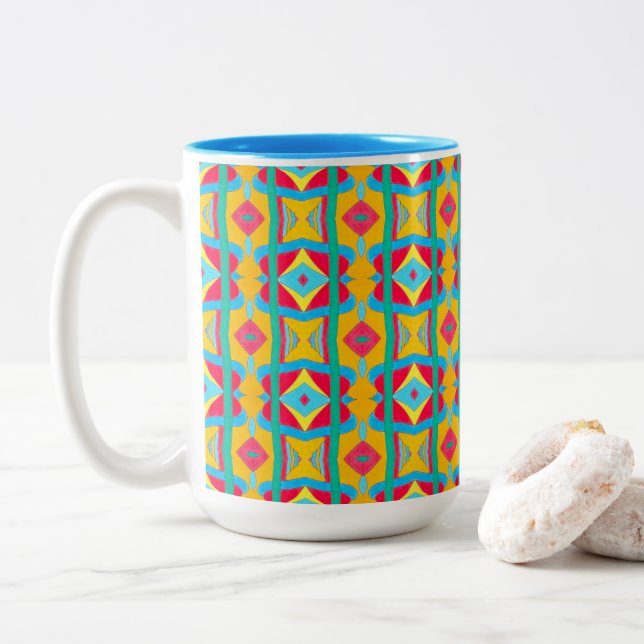 Mug - 105 - Retro (With Donut)