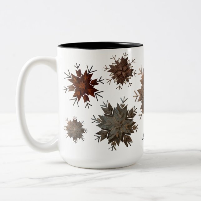 Mug , 1,2,3,,5,  15 oz Two-Tone  (Left)