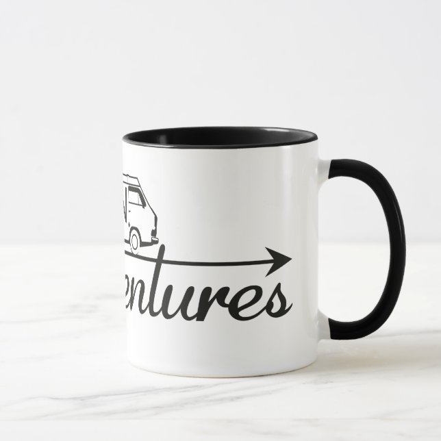 Mug 2 colors Van Adventures (Right)