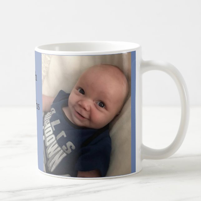 Mug 2 Photos Template Custom Gift for Grandpa Cup (Creator Uploaded)