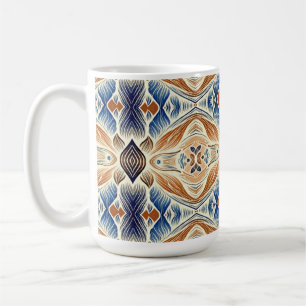 Mug, A vibrant multicolor seamless pattern design Coffee Mug