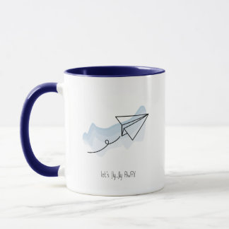 Mug aeroplane
