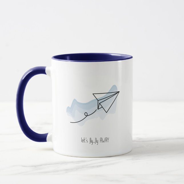 Mug aeroplane (Left)