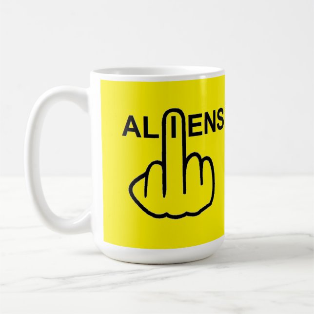 Mug Aliens Flip (Left)