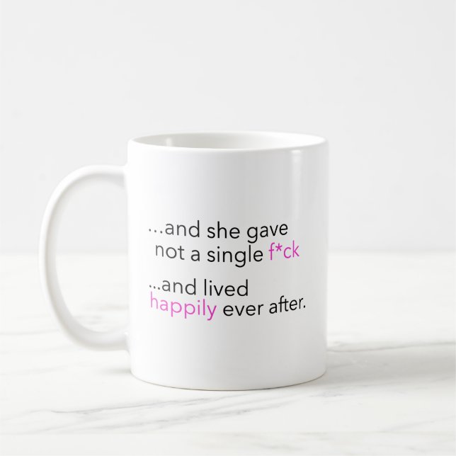 Mug - ...And She Lived Happily Ever After (Left)
