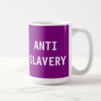 Mug Anti Slavery Purple