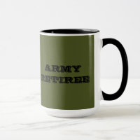 Mug Army Retiree