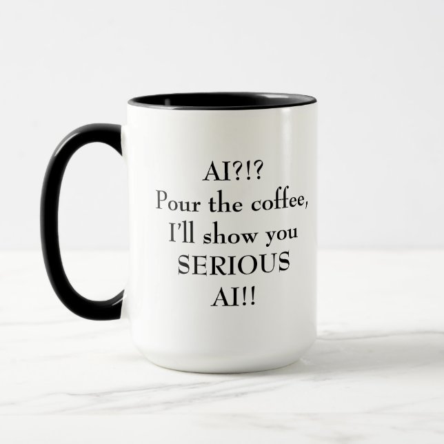 Mug Artificial Intelligence!! (Left)