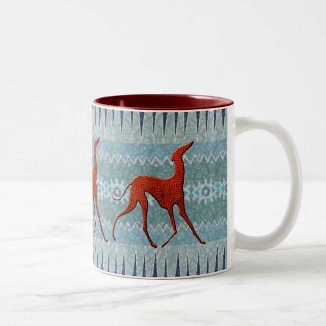 Mug Azawakhs stylized (Right)
