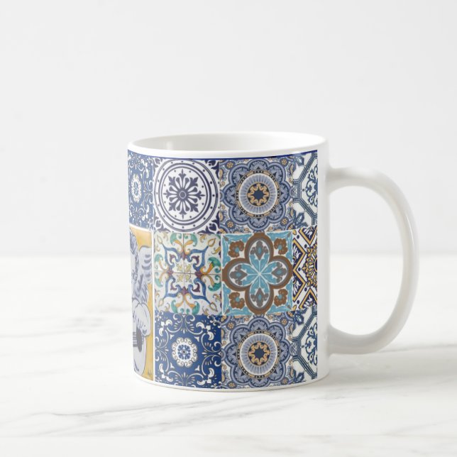 mug azulejos ángel (Right)