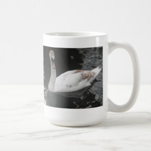 Mug Baby Swan Swimming