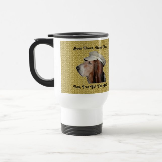 Mug Basset Hound Been There Done That (Left)