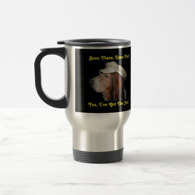 Mug Basset Hound Been There Done That (Left)