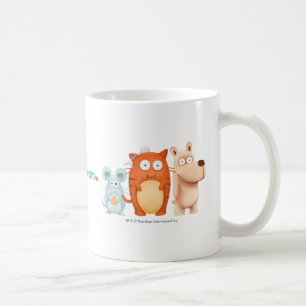Mug: BeanyTeam™ - Cat & Mouse & Dog Coffee Mug