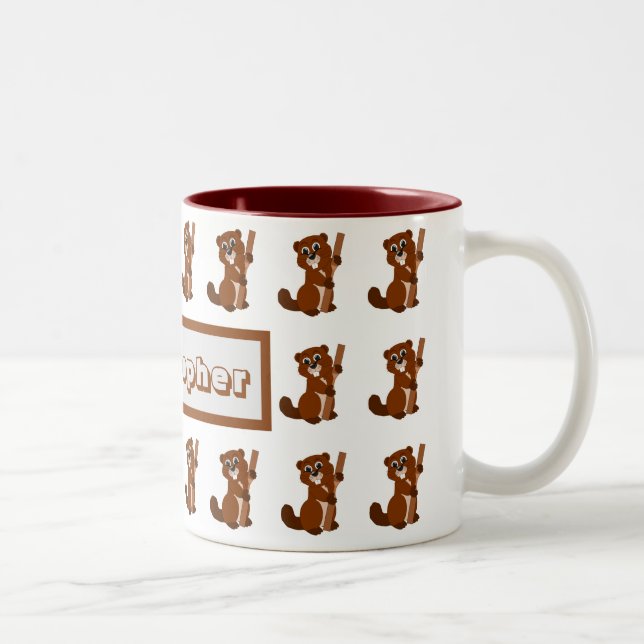 Mug Beaver Design (Right)