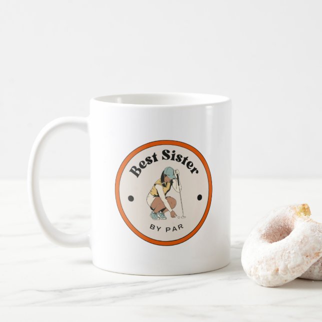 Mug - Best Sister by Par  (With Donut)