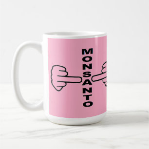 Mug Bird Flipping Monsanto Flip
