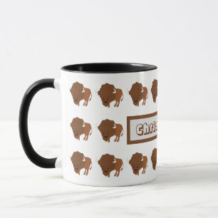 Mug Bison Design
