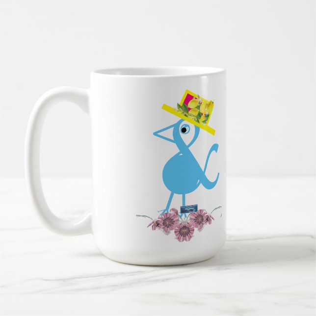 Mug - Blue(Tweet) RFPMDesigns ©️2024 (Left)