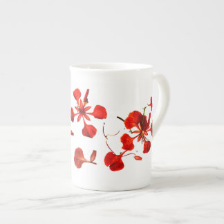 Mug Bone China Royal Poinciana