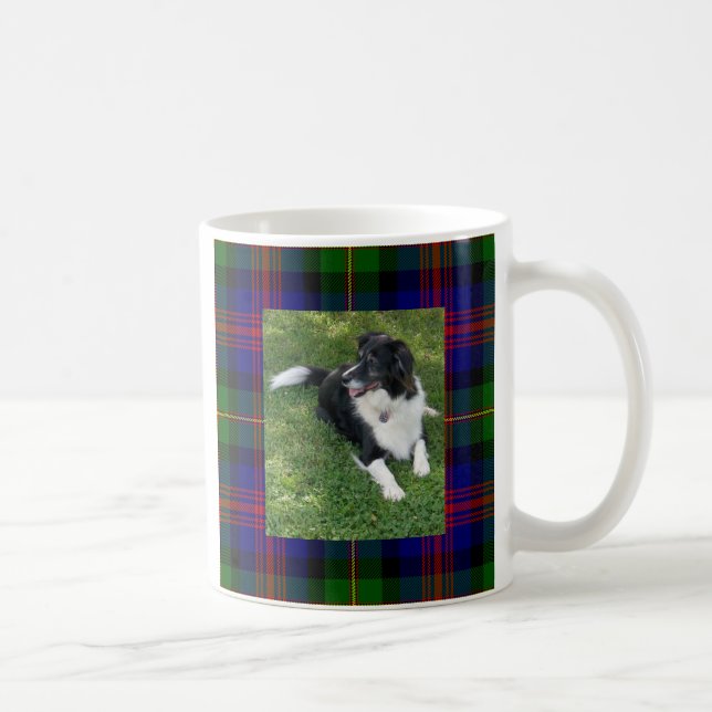 mug - Border Collie Tartan (Right)